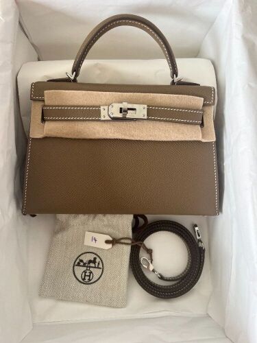 Hermès Étoupe Epsom Sellier Bag