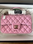 Chanel Pink Top Handle Bag - 4