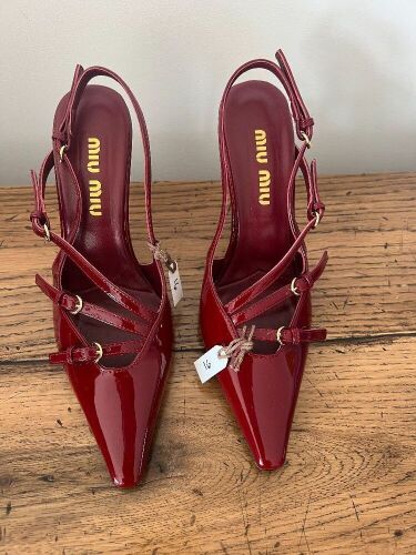 Miu Miu Red heels, size 38