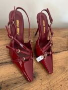 Miu Miu Red heels, size 37 - 2