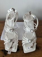 Jimmy Choo Indiya Strappy Sandals, size 38