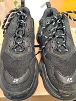 Balenciaga mens triple S black Size US 11