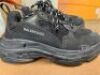 Balenciaga mens triple S black Size US 11 - 2