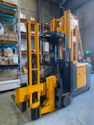 Warehouse Pallet Racking, Plant Services & Jungheinrich EKX 515k Tri Lateral Stacker - 4