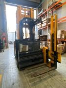 Warehouse Pallet Racking, Plant Services & Jungheinrich EKX 515k Tri Lateral Stacker - 5