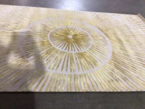 1 x Designer rugs Rug - Wool & Bamboo, Custom Star Burst - Size 2.67m x 4.65m