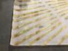 1 x Designer rugs Rug - Wool & Bamboo, Custom Star Burst - Size 2.67m x 4.65m - 3