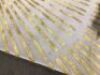 1 x Designer rugs Rug - Wool & Bamboo, Custom Star Burst - Size 2.67m x 4.65m - 4