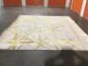 1 x Designer Rugs Rug - Bamboo & NZ Wool, Custom Lines - Size 4.35m x 4.65m