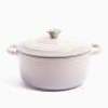 Larder & Vine Enameled Cast Iron Round Dutch Oven | 5.4L (Stone)