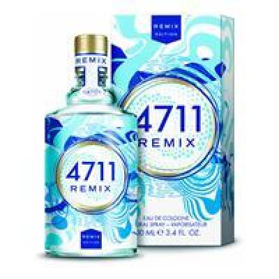 3x 4711 Remix Sparkling Island Eau De Cologne 100ml