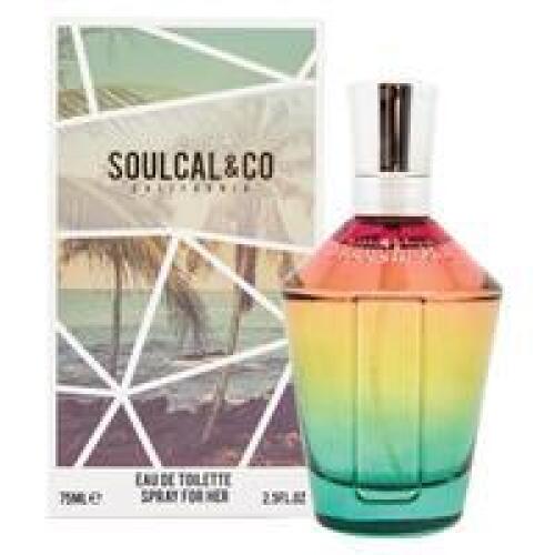 2x SoulCal & Co for Her Eau de Toilette 75ml