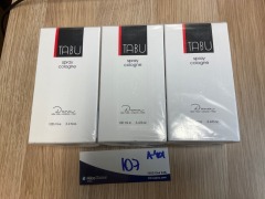 3x Tabu Cologne Spray 100ml - 2