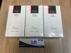 3x Tabu Cologne Spray 100ml - 2