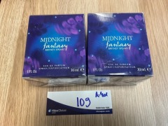 2x Britney Spears Fantasy Midnight Eau De Parfum 30ml - 2