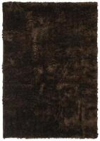 Oslo Choc 85x55cm Shag & Flokati Rug