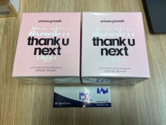 2x Ariana Grande Thank U Next Eau de Parfum 30ml - 2