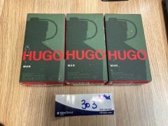 3x Hugo Boss Hugo For Men Eau De Toilette 75ml - 2