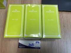 3x Agatha Alive Eau De Toilette 100ml - 2