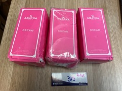 3x Agatha Dream Eau De Toilette 100ml - 2