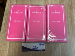 3x Agatha Dream Eau De Toilette 100ml - 2