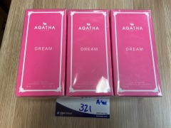 3x Agatha Dream Eau De Toilette 100ml - 2