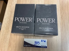 2x Delta Goodrem Power Intense Eau De Parfum 75ml - 2