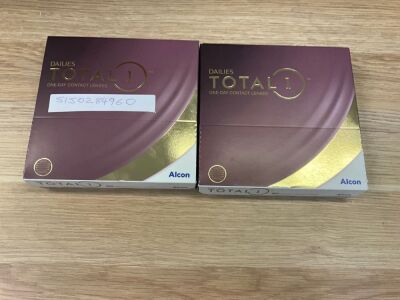 2x Dailies Total 1 One Day Contact Lenses