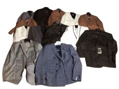 All stock for one offer - $90K Men’s Clothing inc. Suits, Blazers & More - 24