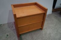 DNL Fuji Z13 2 Drawer Bedside Table