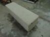Unbranded Beige Upholstered Blanket Box - 1500 x 500 x 500 - 2