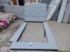 Memphis Style Grey Queen Bed