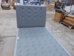 Memphis Style Grey Double Bed