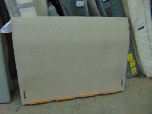 Beige Queen Bed Frame