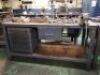 Workbench With Vice - Approximately 1.5 m X 90 cm X 1 m. Content not included - 2
