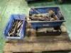 Multiple sizes of drill bits, heads, wrenches and spanners - 4