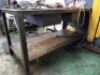 Workbench with vice only content not included - 5