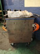 Welding trolley with contents, welder included. - 2