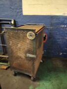 Welding trolley with contents, welder included. - 3