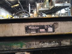 Three 1m2 Wedderburn industrial weighing scales - 5