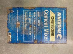 Kinchrome Cement Mixer - 3