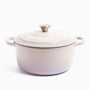 Larder & Vine Enameled Cast Iron Round Dutch Oven | 5.4L (Stone)