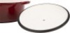 Larder & Vine Enameled Cast Iron Round Dutch Oven | 5.4L (Cabernet) - 5