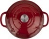 Larder & Vine Enameled Cast Iron Round Dutch Oven | 5.4L (Cabernet) - 7