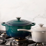 Larder & Vine Enameled Cast Iron Round Dutch Oven | 5.4L (Bondi) - 6