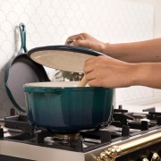 Larder & Vine Enameled Cast Iron Round Dutch Oven | 5.4L (Bondi) - 4