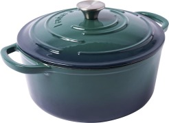 Larder & Vine Enameled Cast Iron Round Dutch Oven | 5.4L (Bondi) - 10