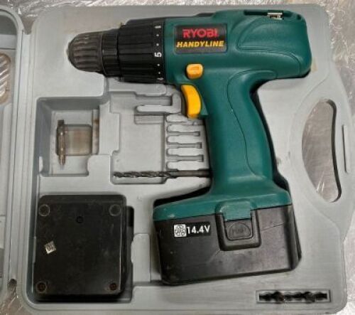 Ryobi Handyline Drill In Case