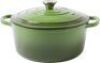 Larder & Vine Enameled Cast Iron Round Dutch Oven | 5.4L (Okra)