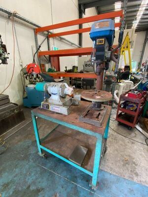 Hafco Metalmaster Drill Press & Linisher